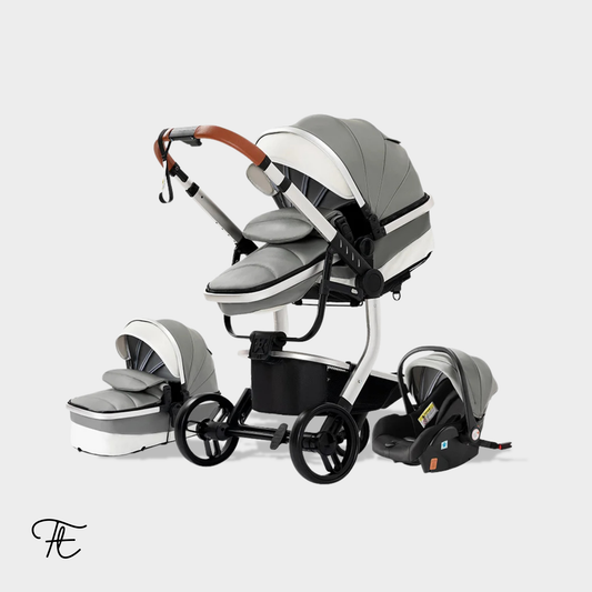 Luxury 3-in-1 Baby Stroller | Comfort & Style