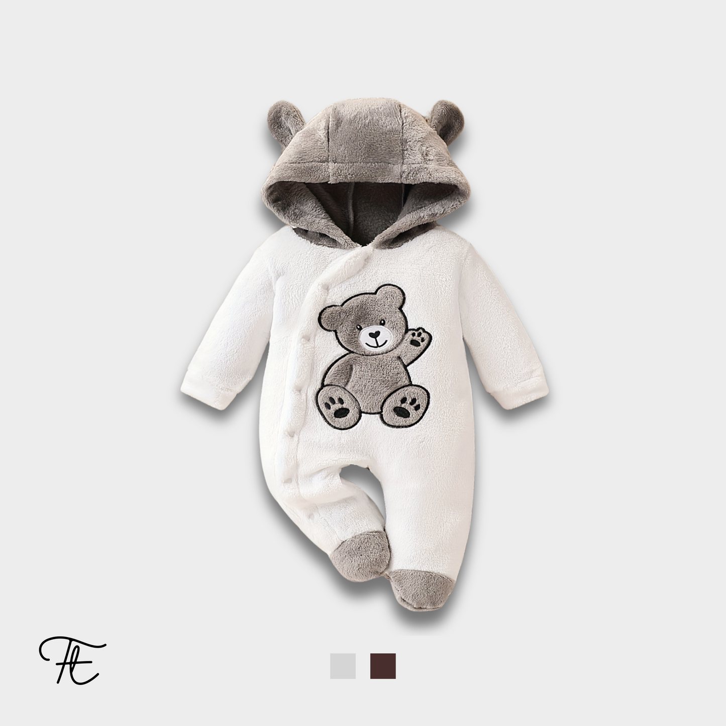 Plush Baby Bodysuit | Cozy, Warm & Soft