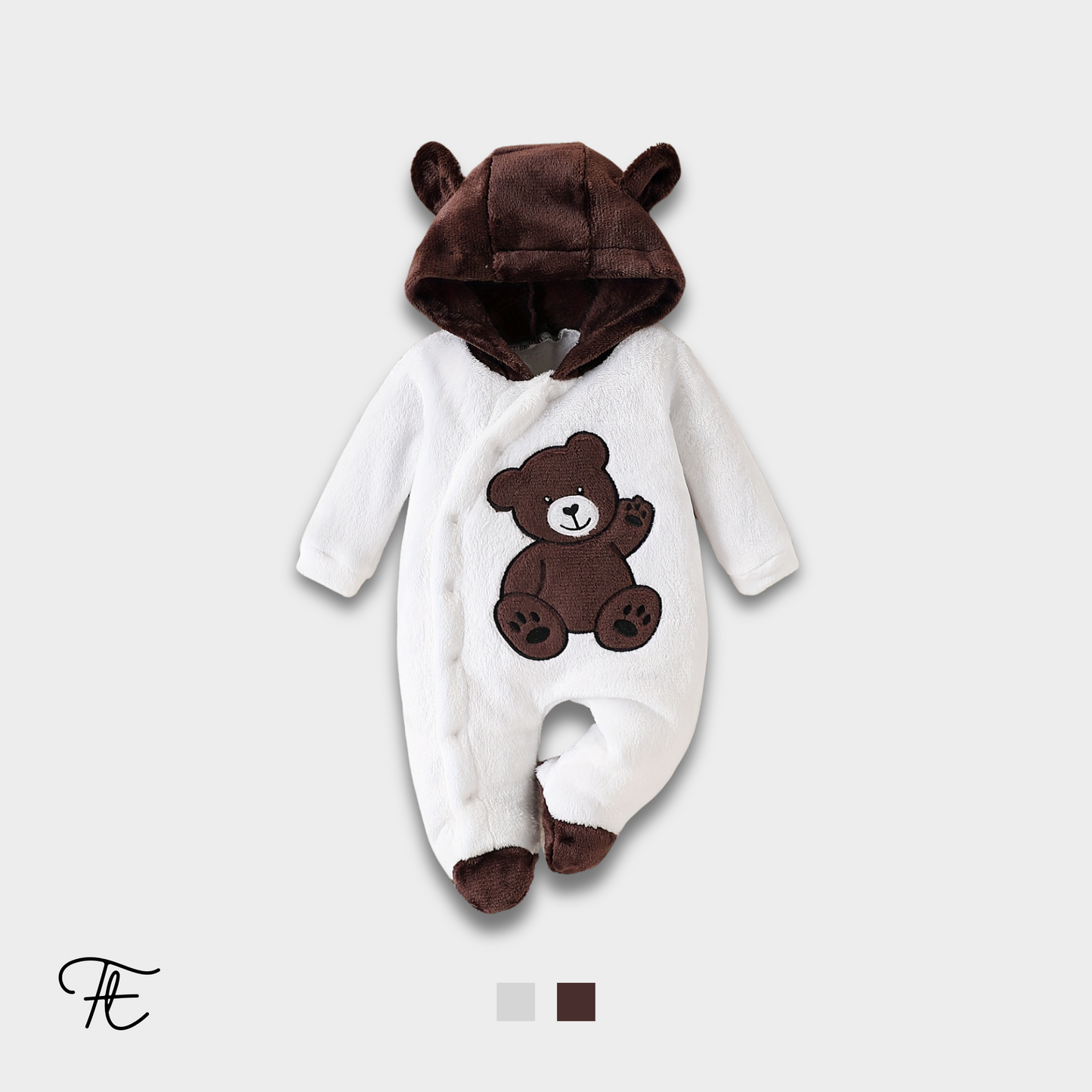 Plush Baby Bodysuit | Cozy, Warm & Soft