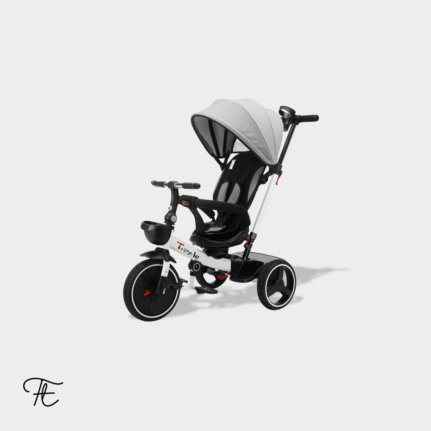 6-in-1 Baby Tricycle | Adjustable & Safe